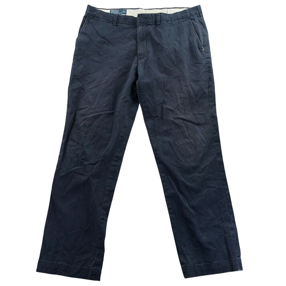 Polo Ralph Lauren Mens Pants Size 38/32 Chino Straight Leg Classic Flat Front